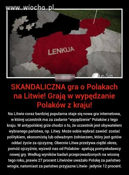 Antypolskość na Litwie