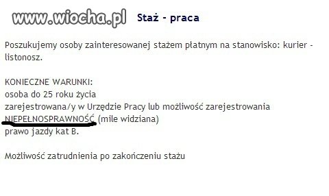 To chyba jakiś