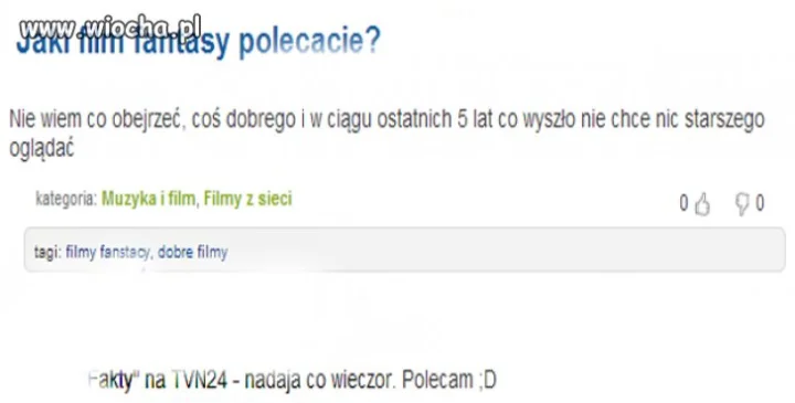 Z cyklu głupie odpowiedzi