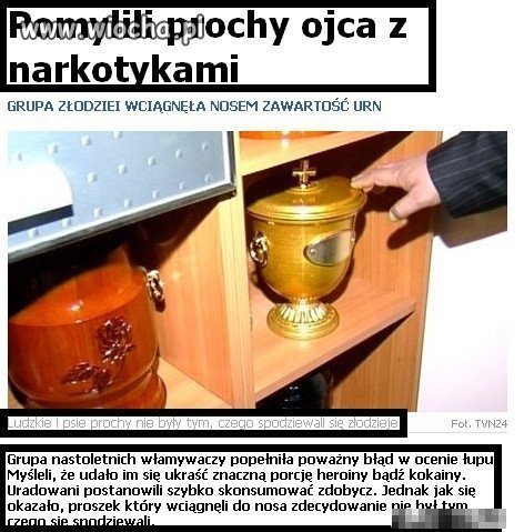 Wciągnęli prochy haha