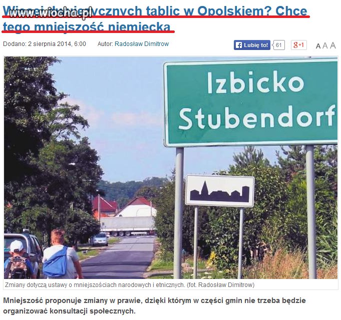 I co jeszcze? Może jako drugim językiem urzędowym 