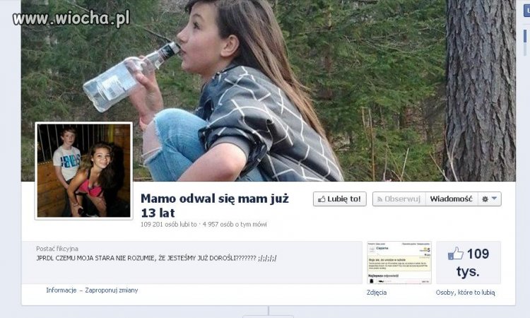 13 lat kiedyś a dzisiaj