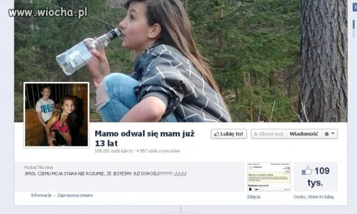 13 lat kiedyś a dzisiaj