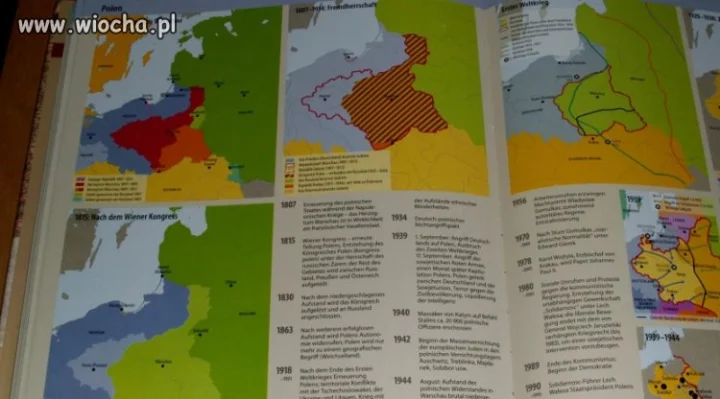 Niemiecki Atlas Historyczny z którego wynika że...