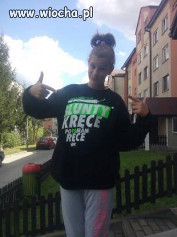 "Blunty kręcę po to mam ręce"