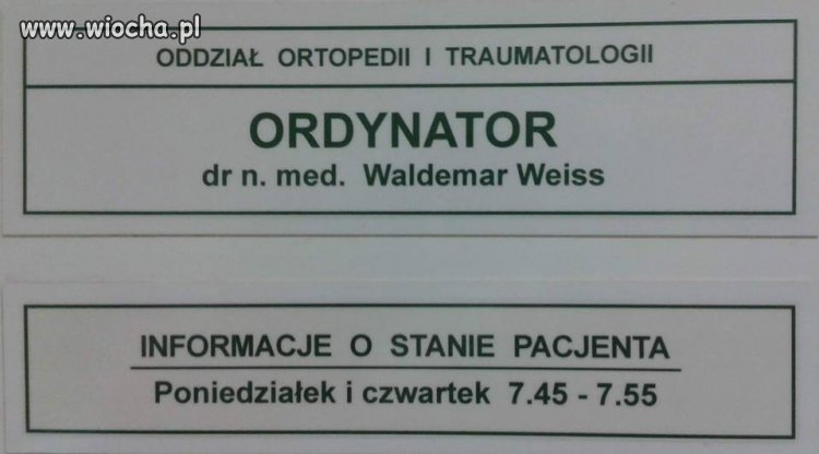  Szacunek do pacjentów.