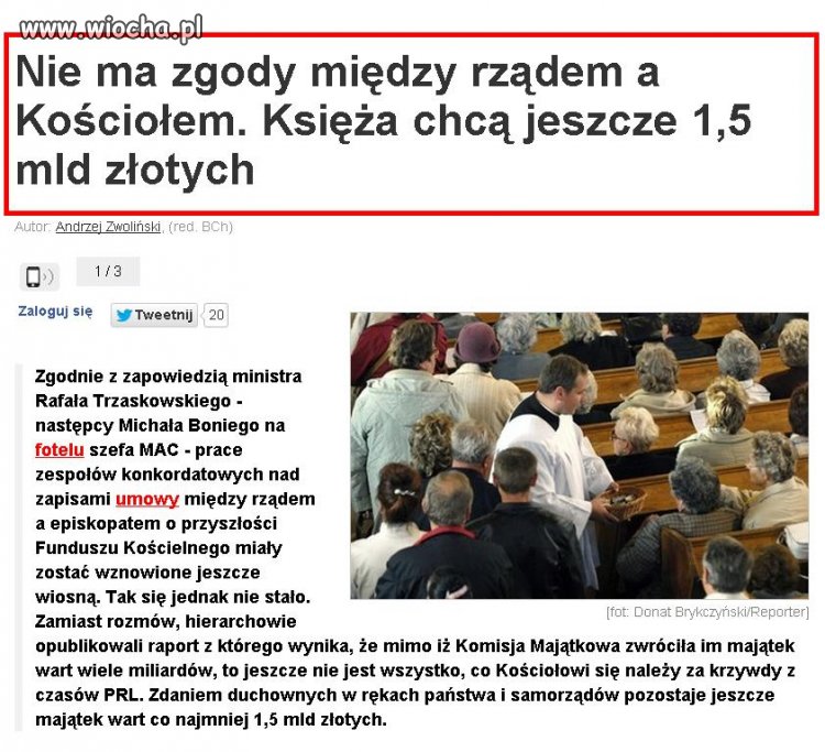 Ciągle im mało!!!