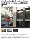Zmienili nazwę ulicy na zmarłego na AIDS geja