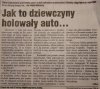 Kobieta za kierownicą!