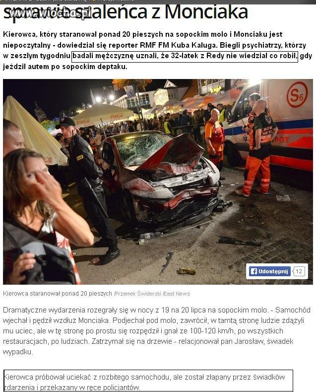 Biegli - nie widział co robi