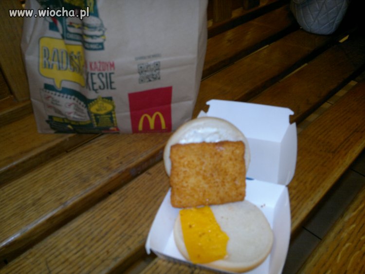 Filet o Fish z plasterkiem sera