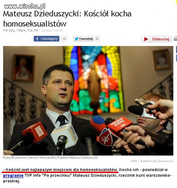 Dlatego ja do kościoła nie chodzę 