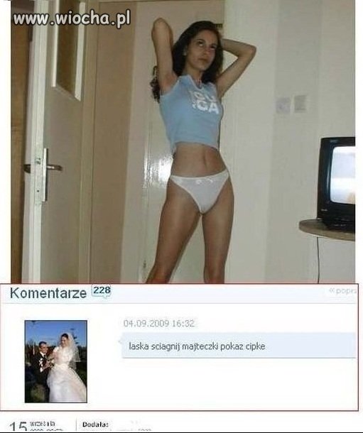 Koleś ma jeszcze ciepłe fotki z wesela
