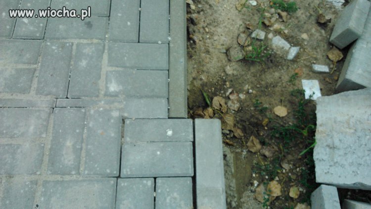 Nowy chodnik w Lublinie... 