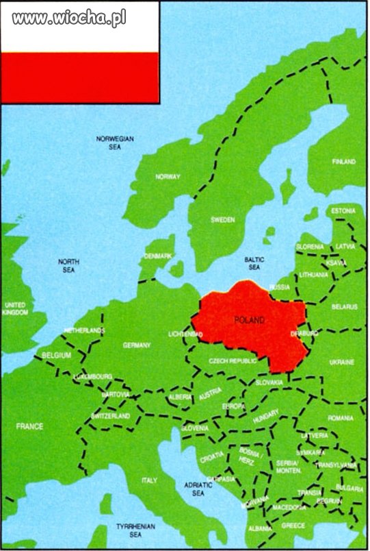 Tak wygląda Europa według Amerykanów 