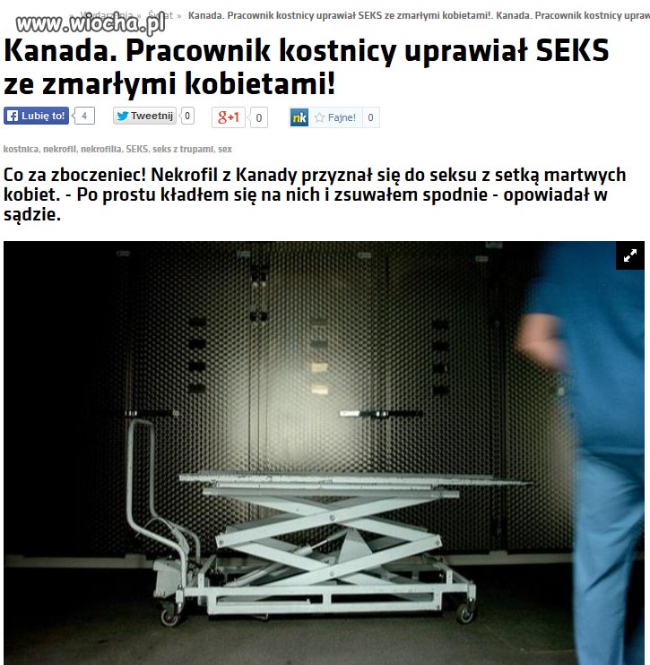 Po prostu kładł się i zsuwał spodnie