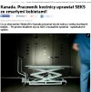 Po prostu kładł się i zsuwał spodnie