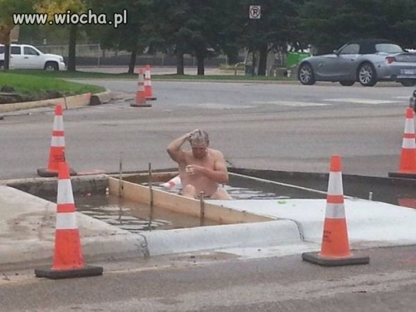 Szybka kąpiel ...