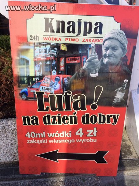 Wóda z rana jak śmietana