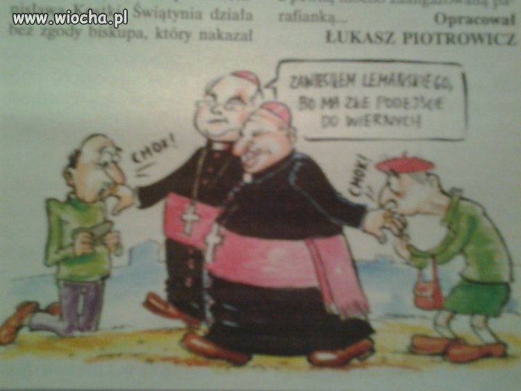 Zawiesiłem Lemańskiego...