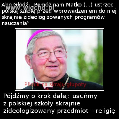 Nie powinno być religii