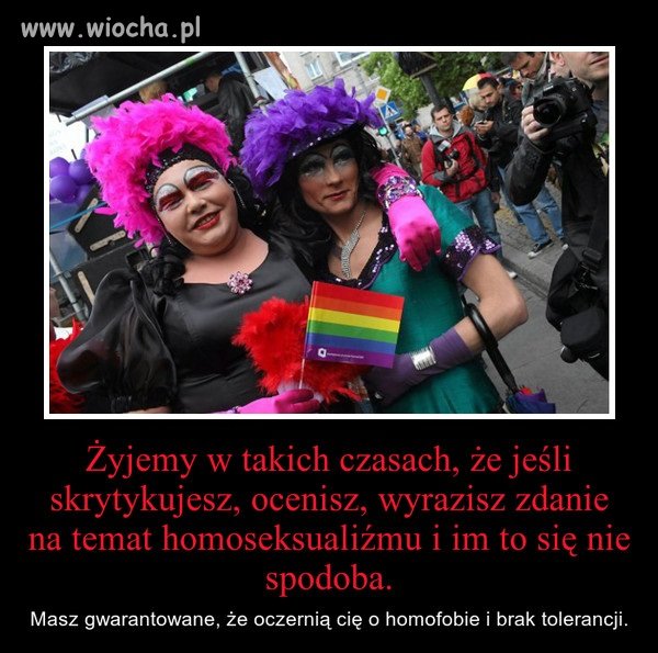 W takich czasach żyjemy