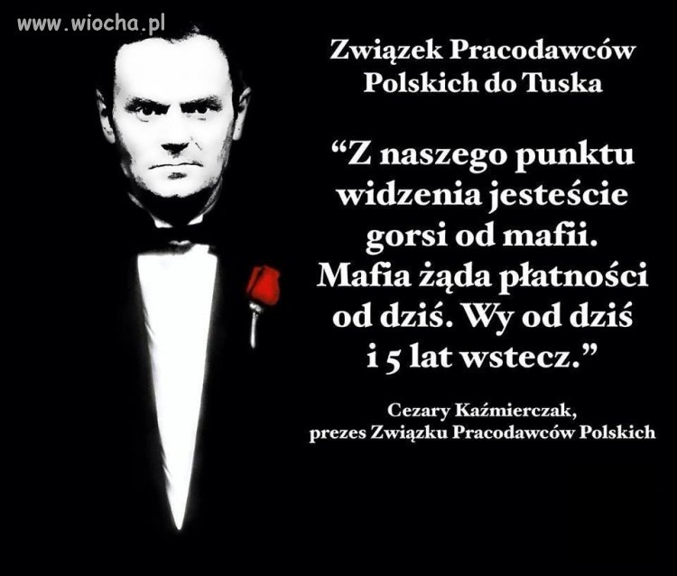 Filmowy Ojciec Chrzestny chociaż dbał o tych,
