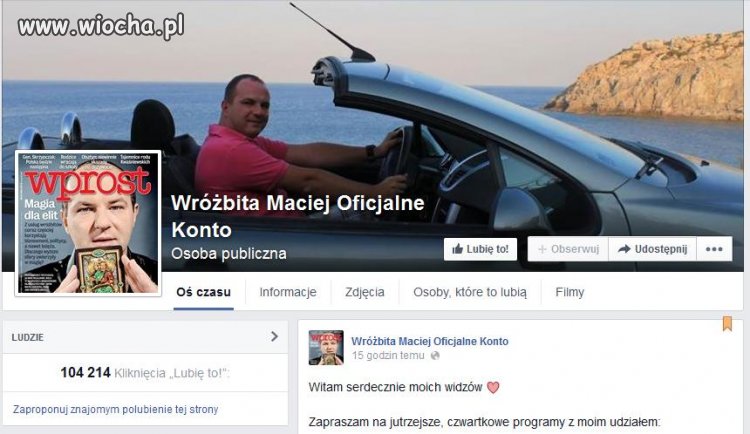 Największa wiocha na Facebooku...