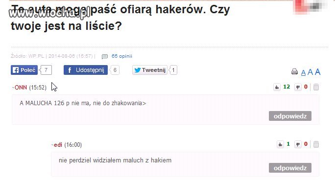 Ofiara hakera