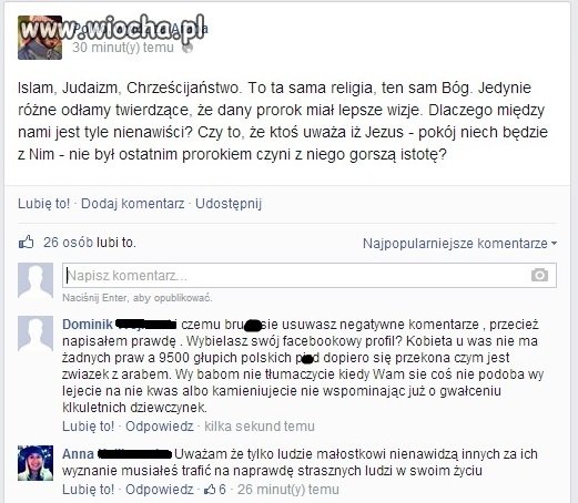 Tego na jego profilu nie znajdziesz