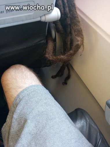 Steward, w tej kanapce jest włos !   