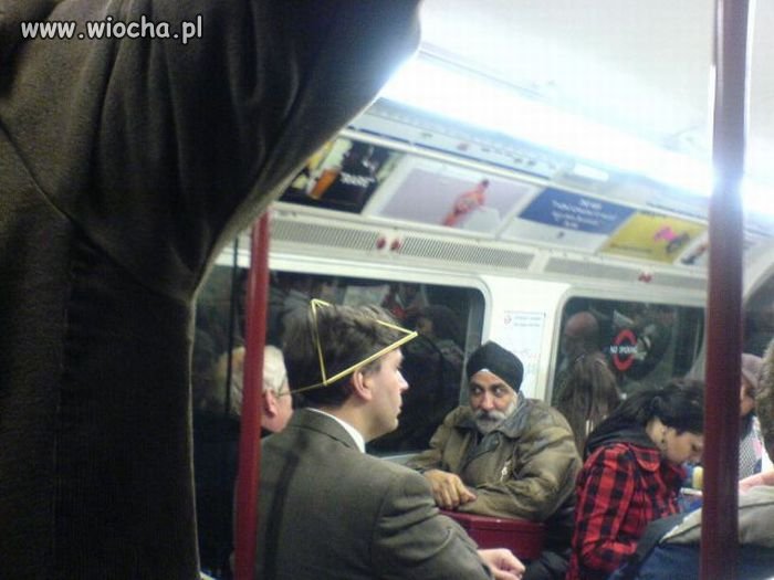 Londyńskie metro.