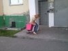 Bardzo publiczna toaleta.