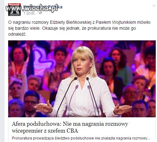 Taśmy  gdzieś zaginęły co na to wyborcy PO ??