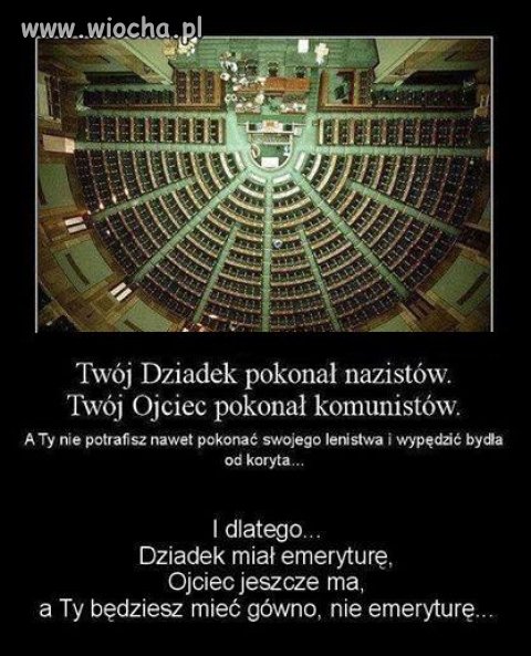 Przepędźmy tą hołotę przy następnych wyborach