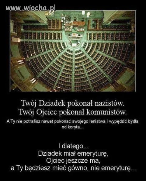Przepędźmy tą hołotę przy następnych wyborach