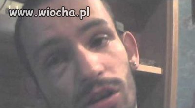 Cwaniakował i dostał w piz...