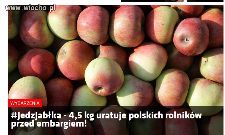 Jedz jabłka! daj Putinowi 