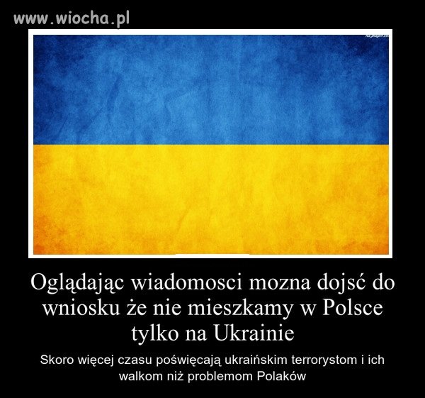 Oglądając wiadomości można dojść do wniosku, że...