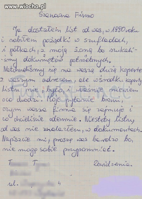 Bardzo poważny problem