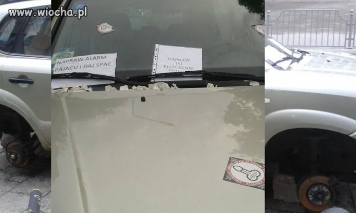 Jak uciszyć samochód sąsiada?