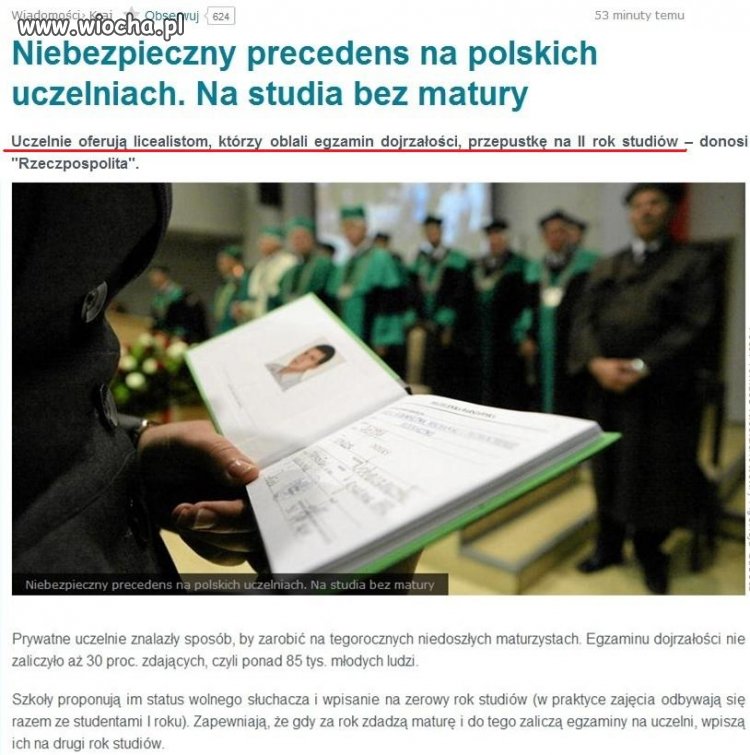 Gówno warte prywatne uczelnie i ich sposób na zarabianie