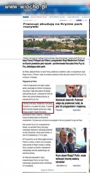 Putin i Francja