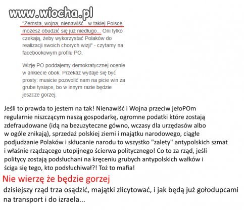 Rządy przypadkowych i szalonych to mamy teraz
