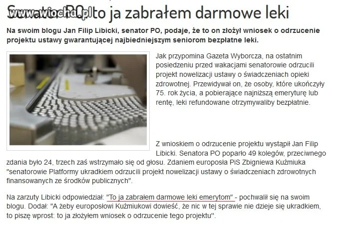Kolejny przekręt POpaprańców