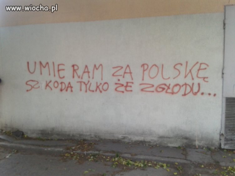 Umieram za Polskę