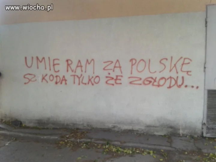 Umieram za Polskę