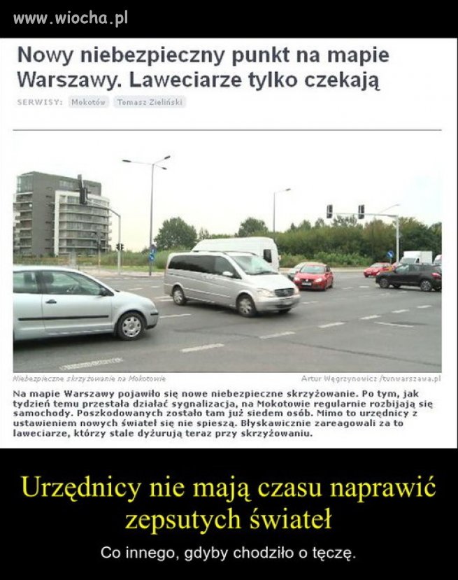Co tam, że ktoś może zginąć