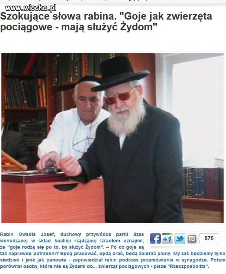 Jemu też płacimy za Abrahama 