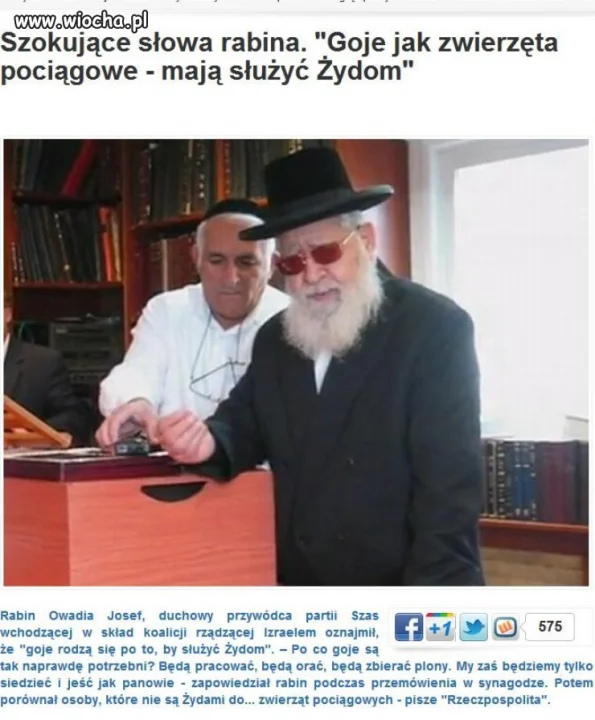 Jemu też płacimy za Abrahama 